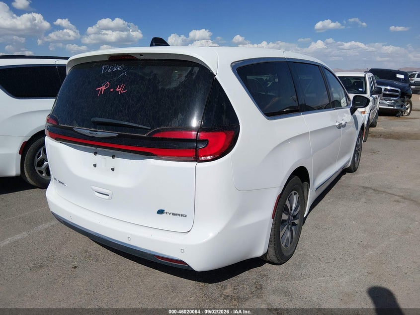 2023 CHRYSLER PACIFICA HYBRID auction photo 4