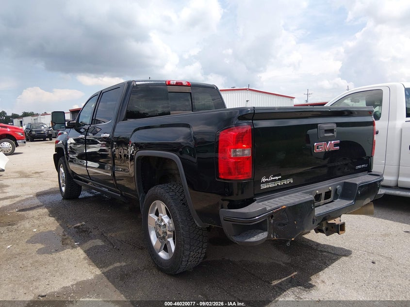 GMC SIERRA 2500HD 2016 VIN 1GT12UE8XGF255783