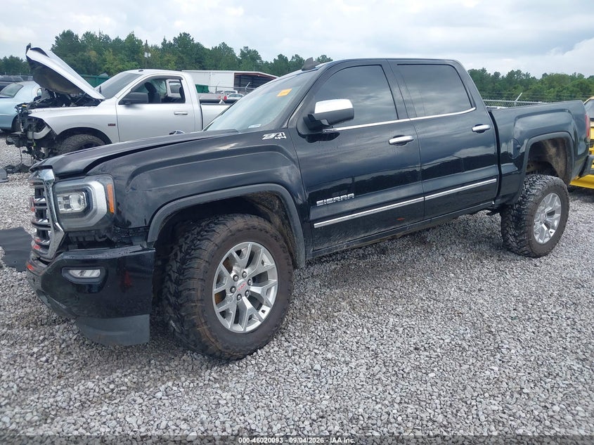2017 GMC Sierra 1500 Slt, Right Side, IAAI, VIN 3GTU2NECXHG303841 — photo 2