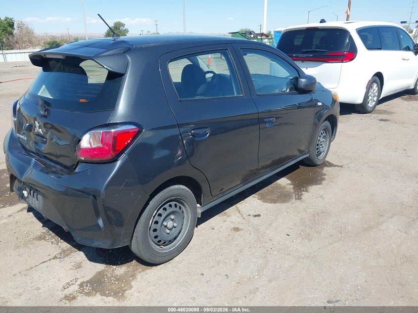 Vin: ml32auhj4rh007450, lot: 46519489, mitsubishi mirage es/le 20244