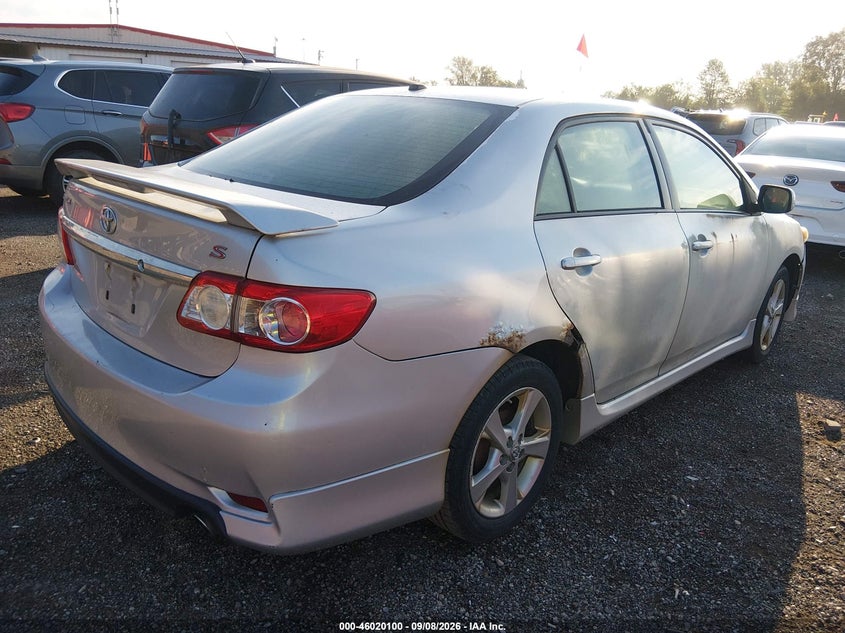 TOYOTA COROLLA 2011 VIN 2T1BU4EE7BC739531