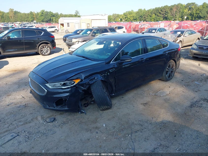 2019 FORD FUSION auction photo 2