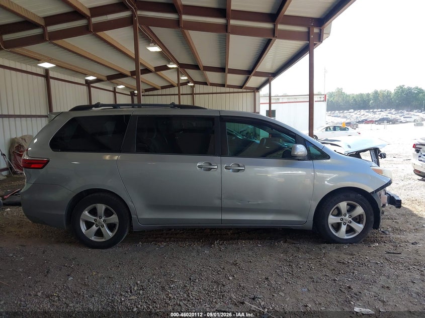TOYOTA SIENNA 2015 VIN 5TDKK3DCXFS535934