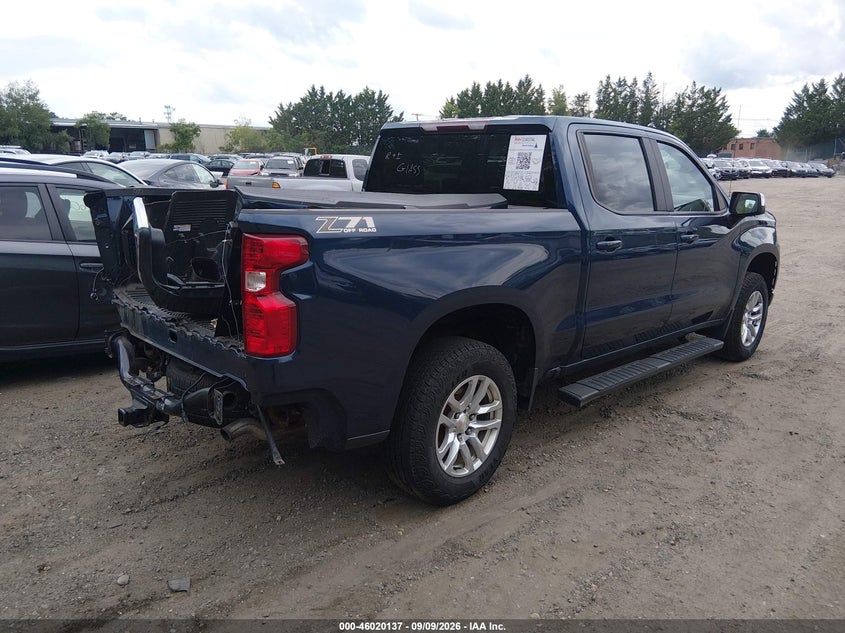 Vin: 1gcuyded1mz257571, lot: 46519528, chevrolet silverado 1500 4wd  short bed lt 20214