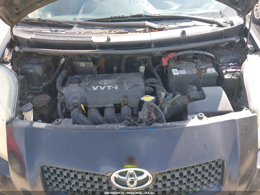 TOYOTA YARIS 2007 VIN JTDJT923X75084753