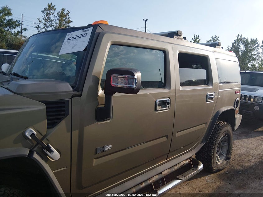 HUMMER H2 SUV 2005 VIN 5GRGN23U05H121225
