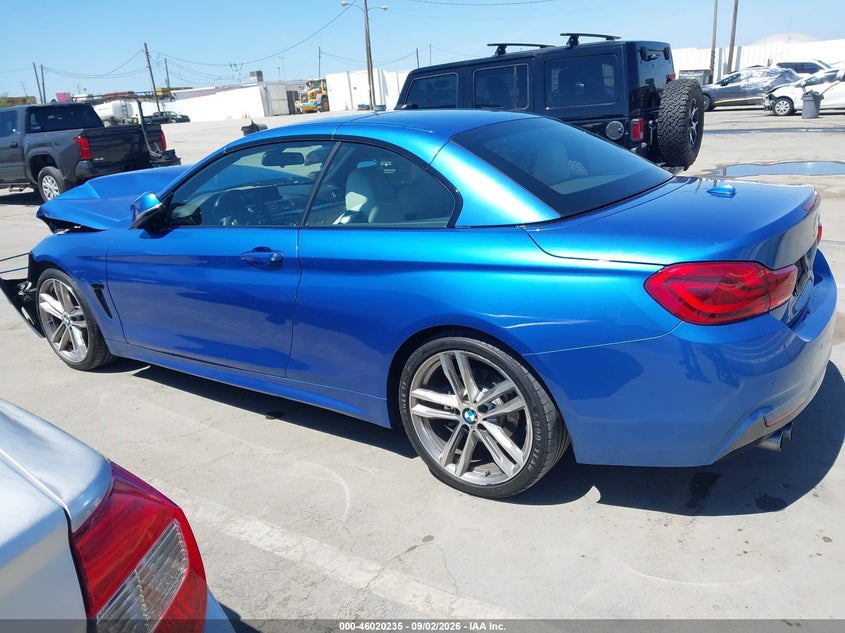BMW 430I 2018 VIN WBA4Z1C55JEC71161