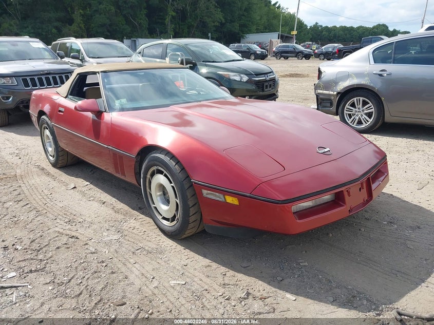 1987 Chevrolet Corvette VIN 1G1YY3189H5115642