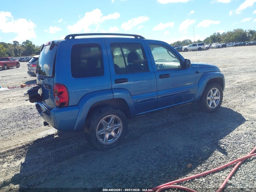 JEEP LIBERTY 2004 VIN 1J4GK58K24W128264