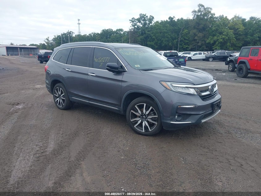 Vin: 5fnyf6h62lb006644, lot: 46519668, honda pilot awd touring 7 passenger 2020 img_1