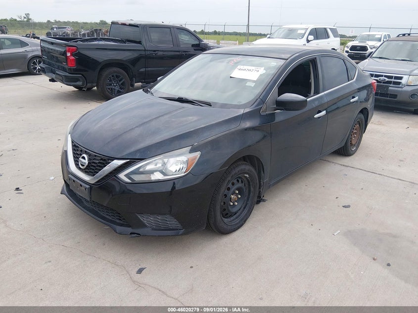 2016 NISSAN SENTRA auction photo 2