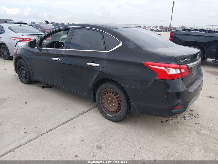 2016 NISSAN SENTRA auction photo 3