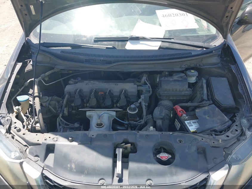 2013 HONDA CIVIC SEDAN 1.8L I-4 VVT, REGULAR , 140HP