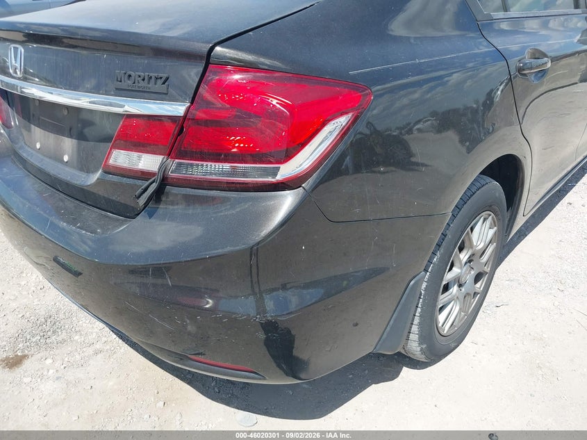 2013 HONDA CIVIC SEDAN 1.8L I-4 VVT, REGULAR , 140HP