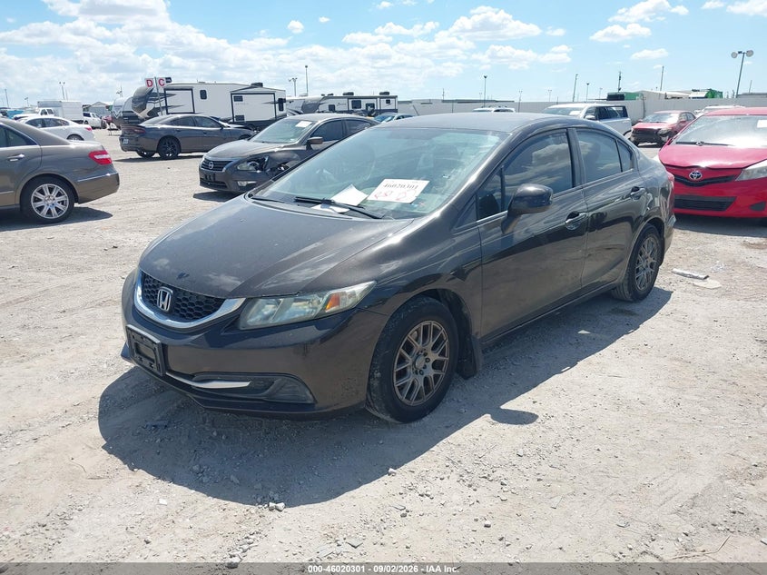 2013 HONDA CIVIC auction photo 2