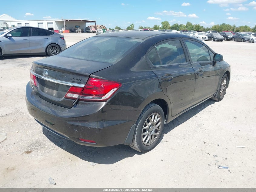 2013 HONDA CIVIC auction photo 4