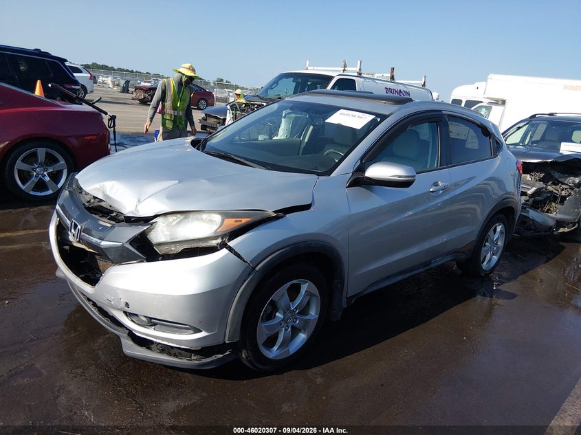 Vin: 3czru5h70gm725304, lot: 46519698, honda hr-v ex-l 20162