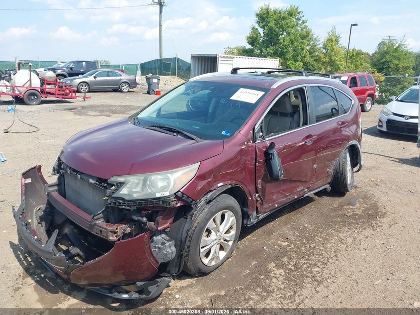 Vin: 5j6rm4h77el105462, lot: 46519699, honda cr-v ex-l 20142
