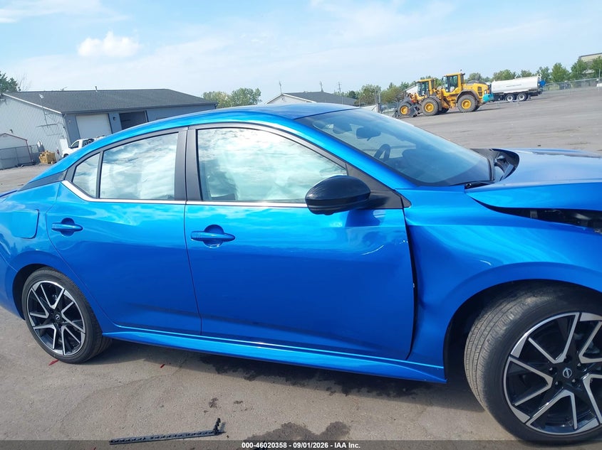 NISSAN SENTRA 2025 VIN 3N1AB8DV4SY367093