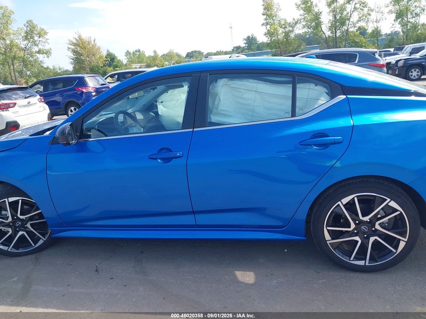 NISSAN SENTRA 2025 VIN 3N1AB8DV4SY367093