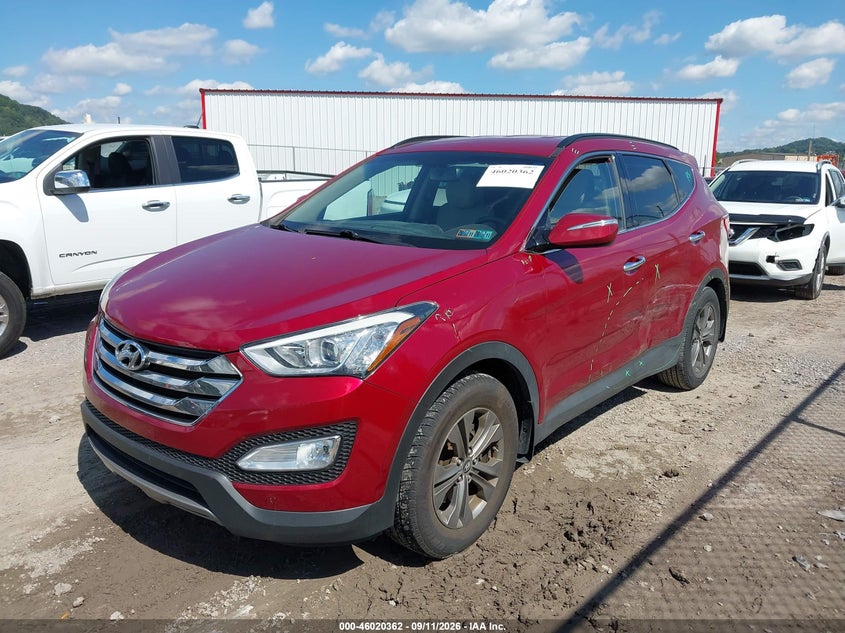 Vin: 5xyzu3lb5dg044280, lot: 46519753, hyundai santa fe sport 20132