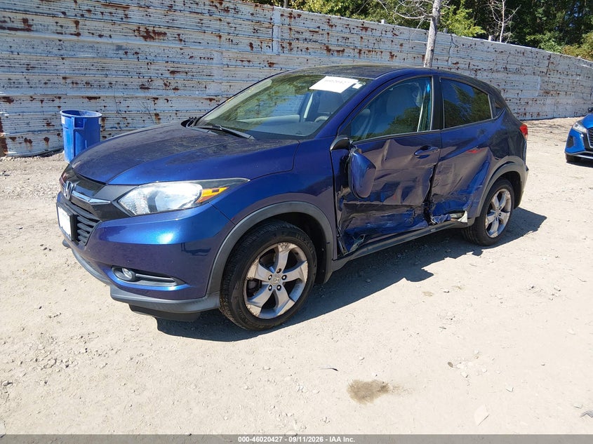Vin: 3czru6h57gm716961, lot: 46519817, honda hr-v ex 20162