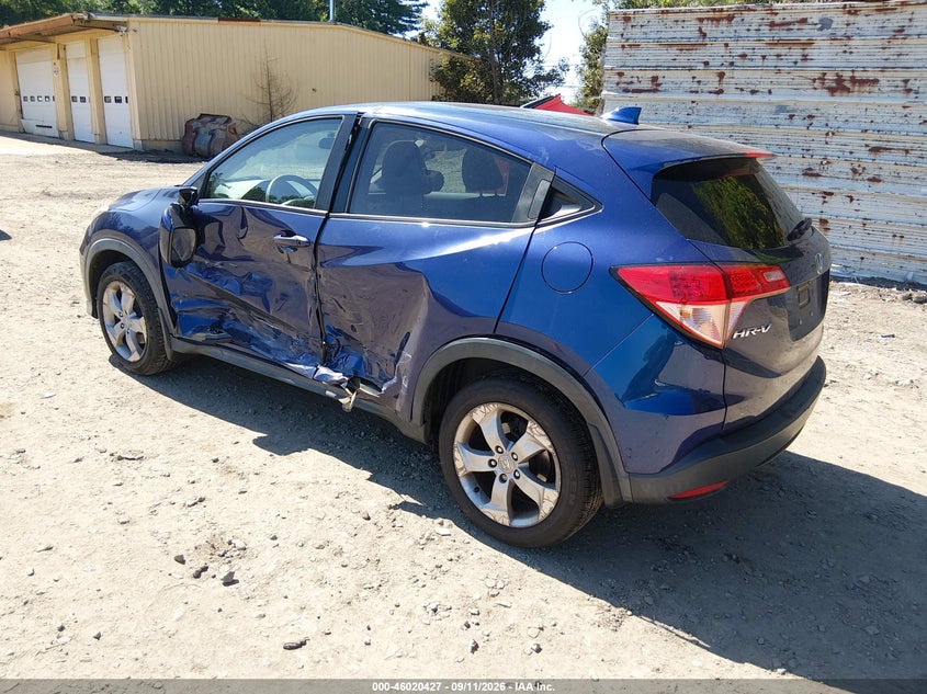 Vin: 3czru6h57gm716961, lot: 46519817, honda hr-v ex 20163