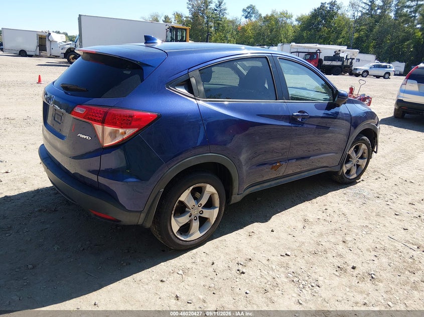Vin: 3czru6h57gm716961, lot: 46519817, honda hr-v ex 20164
