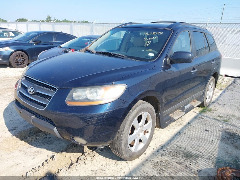2009 HYUNDAI SANTA FE auction photo 2