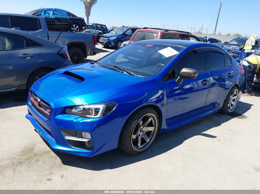 2016 Subaru WRX STi, Unknown, IAAI, VIN JF1VA2V64G9817074 — photo 2