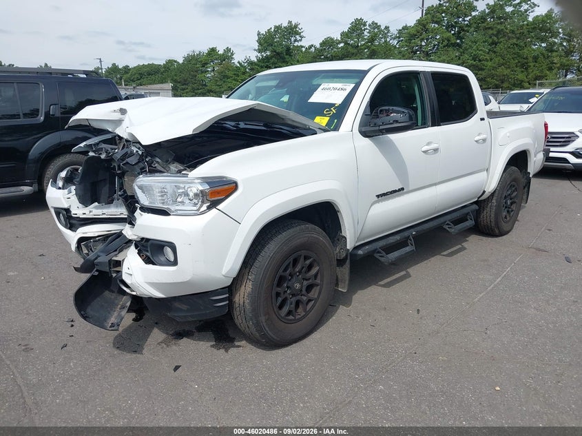 Vin: 3tmcz5an5nm479580, lot: 46519877, toyota tacoma sr5 v6 20222