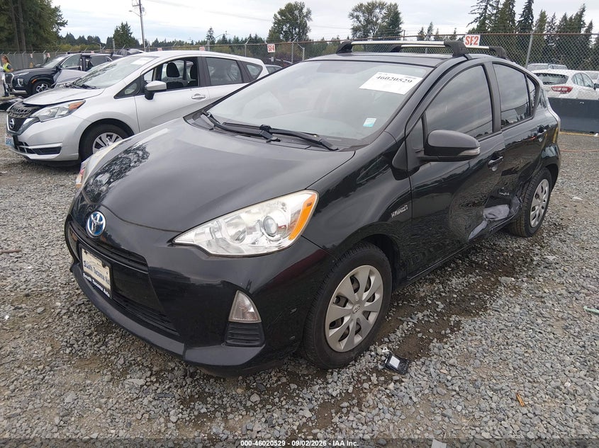 Vin: jtdkdtb31e1569897, lot: 46519920, toyota prius c two 20142