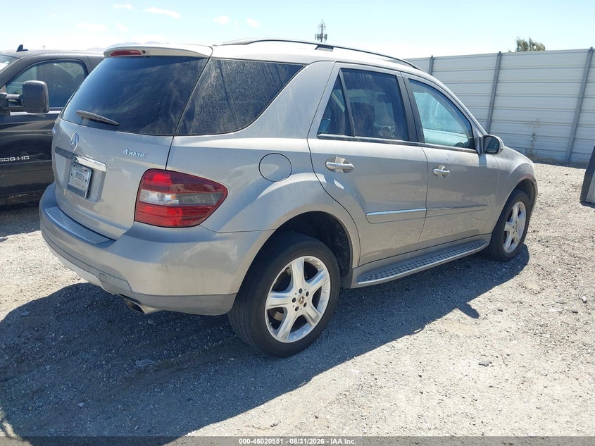 2008 MERCEDES-BENZ ML 350 auction photo 4
