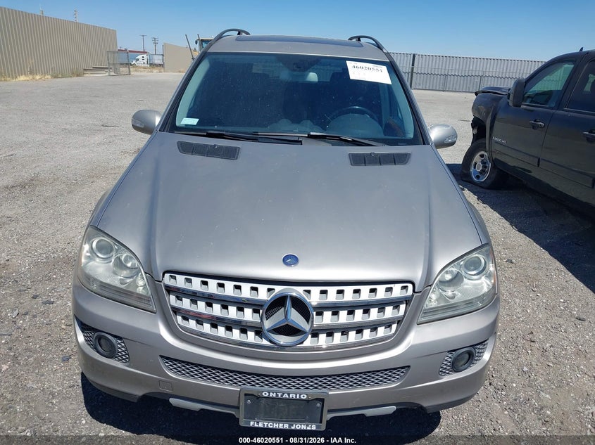 2008 MERCEDES-BENZ ML 350 auction photo 6