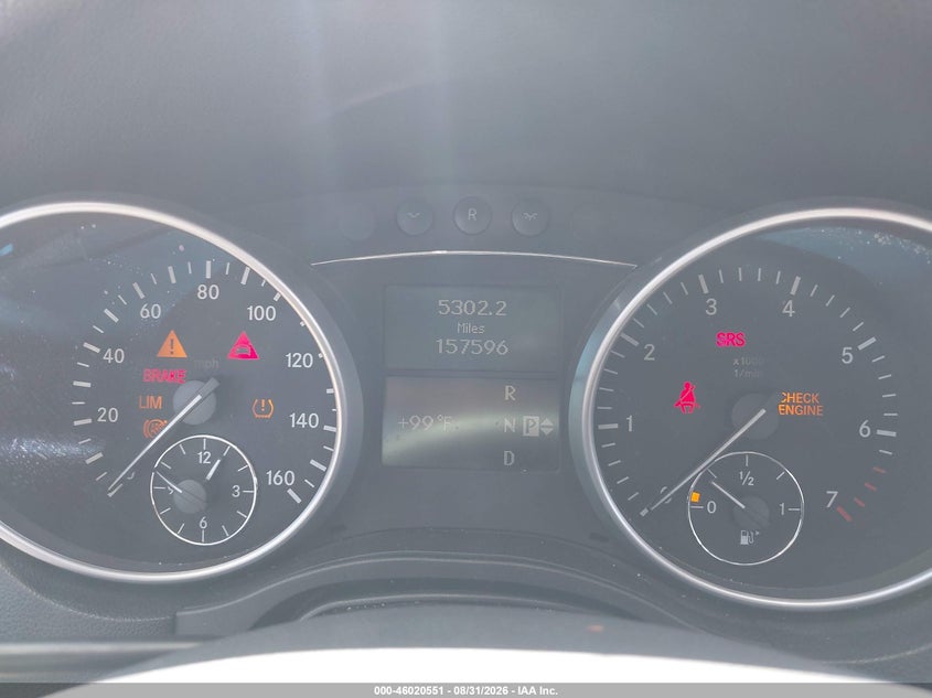 2008 MERCEDES-BENZ ML 350 auction photo 7