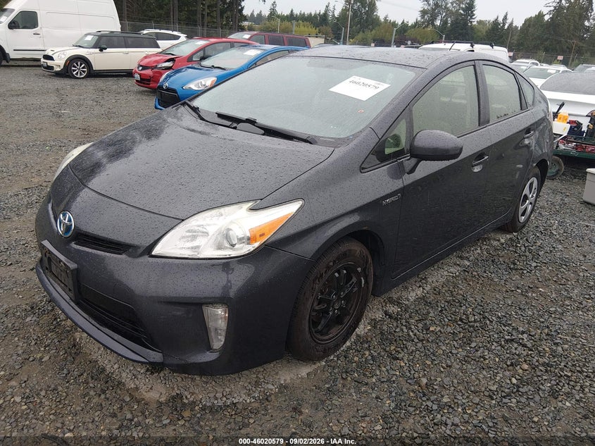 Vin: jtdkn3du7e0390045, lot: 46519970, toyota prius three 20142