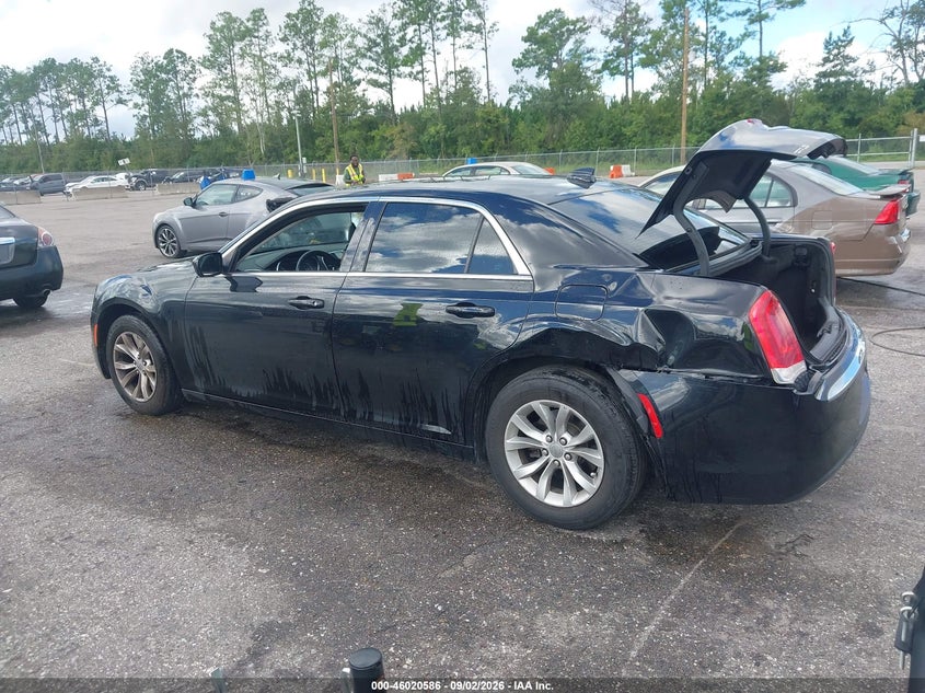 Vin: 2c3ccaag2fh891729, lot: 46519977, chrysler 300 limited 20153