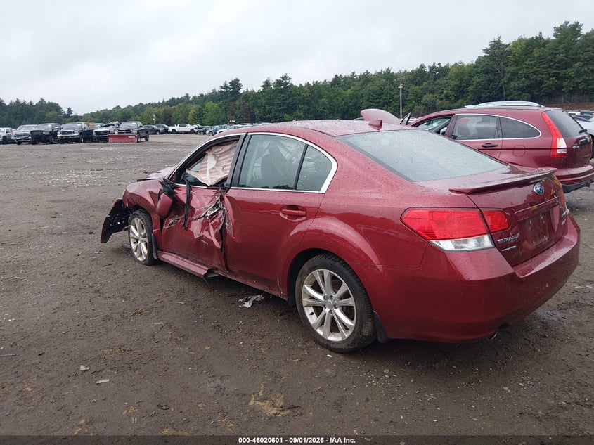 Vin: 4s3bmbk69d3047591, lot: 46519992, subaru legacy 2.5i limited 20133