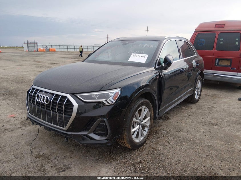 2023 Audi Q3, Изъятое, IAAI, VIN WA1DECF32P1140863 — фото 2