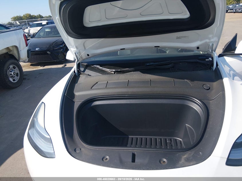 TESLA MODEL Y 2022 VIN 7SAYGDEE3NF386421