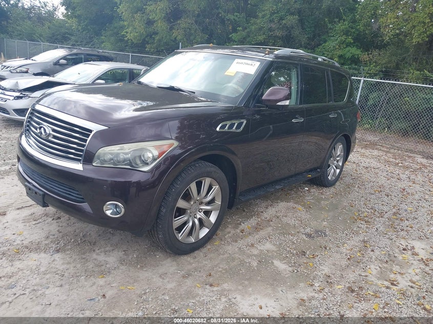 2012 INFINITI QX56 auction photo 2
