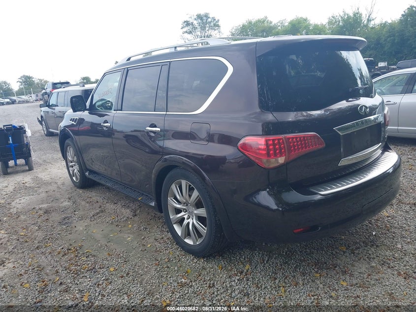 2012 INFINITI QX56 auction photo 3