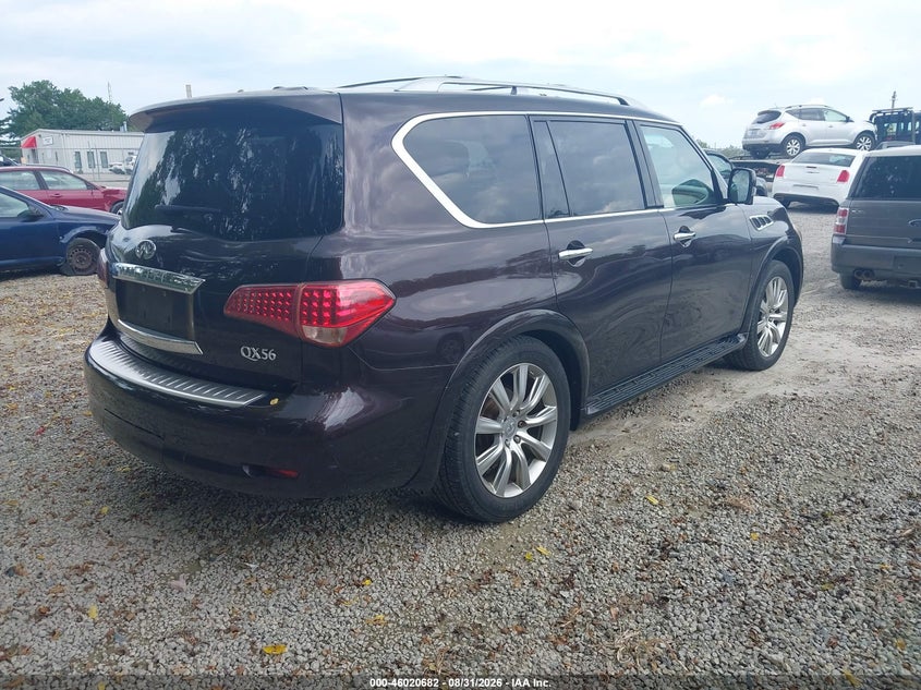 2012 INFINITI QX56 auction photo 4