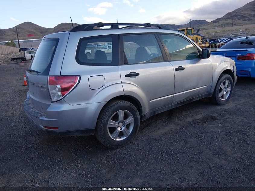 2012 SUBARU FORESTER SPORT UTILITY VEHICLE 2.5L H-4 DOHC, VVT, REGULAR , 170HP