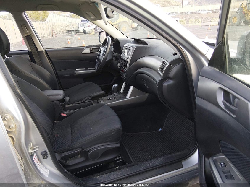 2012 SUBARU FORESTER SPORT UTILITY VEHICLE 2.5L H-4 DOHC, VVT, REGULAR , 170HP