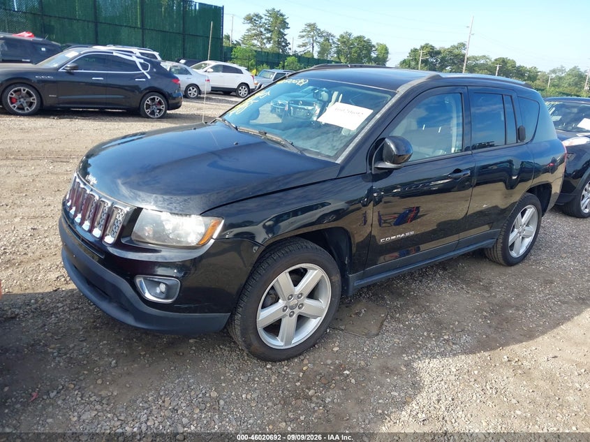 Vin: 1c4njcea4ed754394, lot: 46520083, jeep compass high altitude 20142