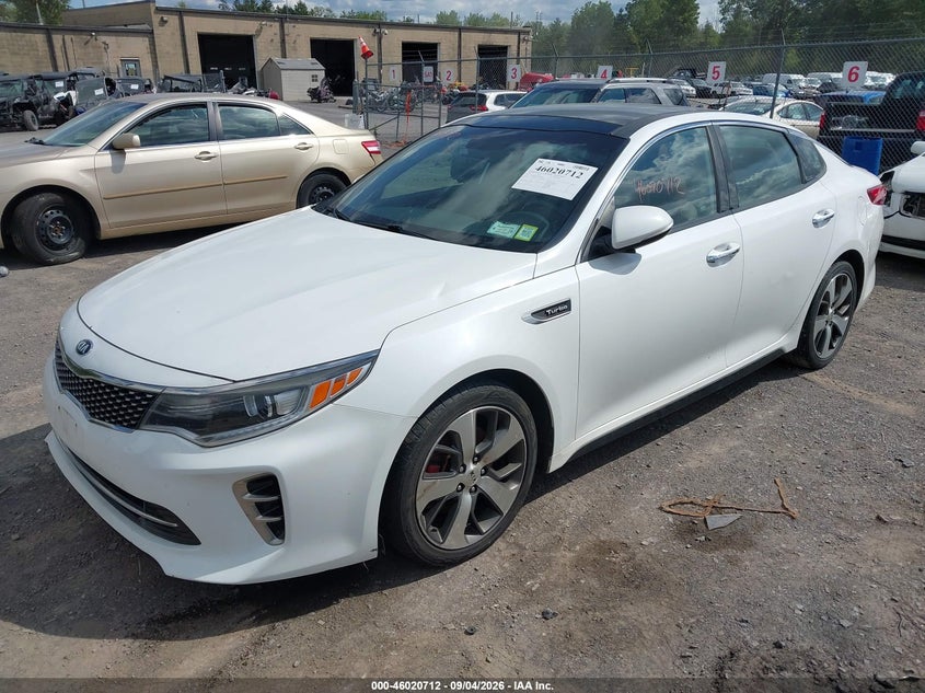 Vin: 5xxgw4l28gg021947, lot: 46520103, kia optima sx turbo 20162