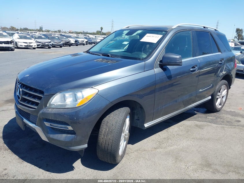 2013 MERCEDES-BENZ ML 350 auction photo 2