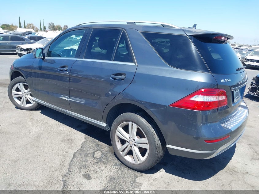 2013 MERCEDES-BENZ ML 350 auction photo 3
