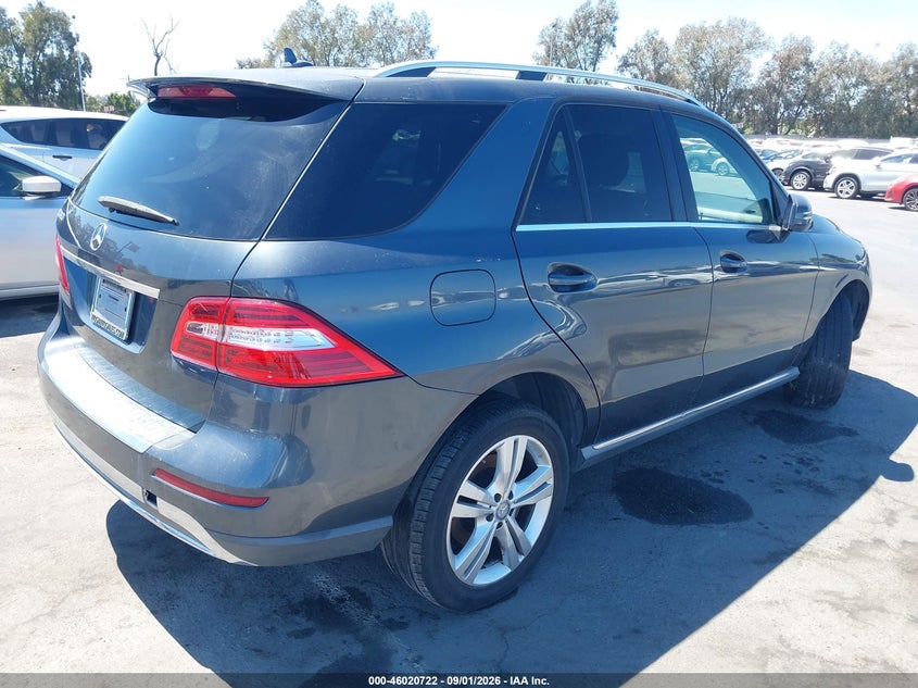 2013 MERCEDES-BENZ ML 350 auction photo 4